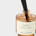 'Love' Sentiment Reed Diffuser | Peach Rose & Sweet Mandarin