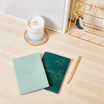 Christmas Notebook Set | Emerald Green