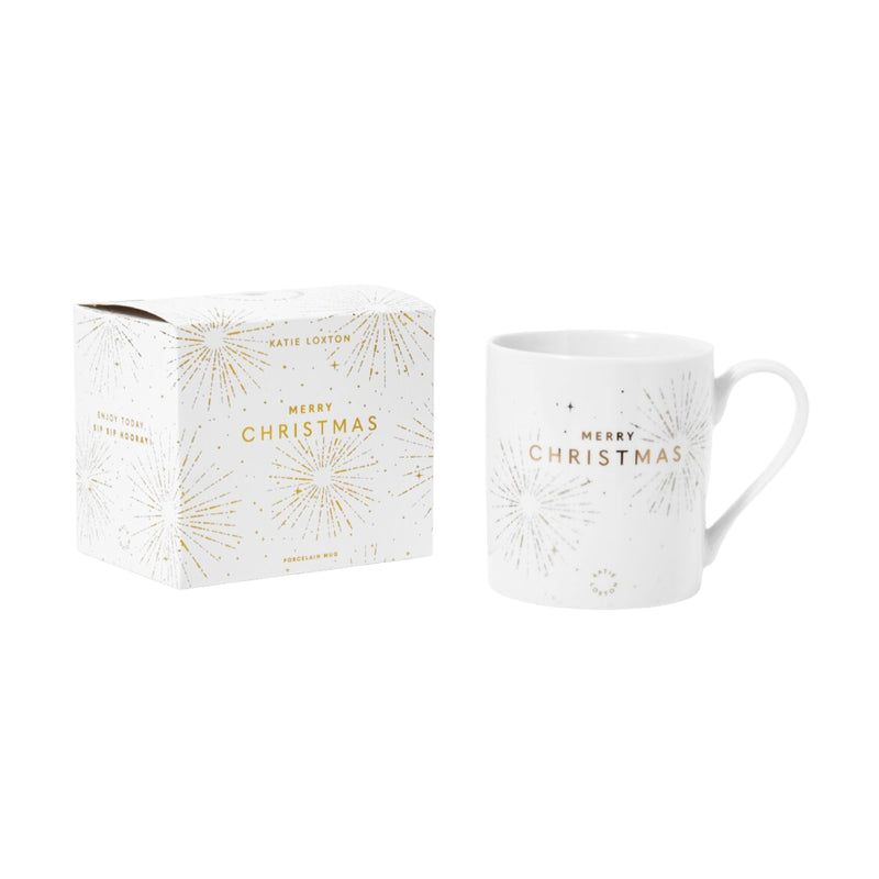 'Merry Christmas' Mug | White