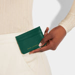 Millie Card Holder | Emerald Green