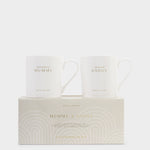 Porcelain 'Mummy & Daddy' Mug Set