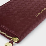 Nova Hand Woven Purse | Cherry | Large