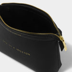 'One In A Million' Sentiment Make Up Bag | Black