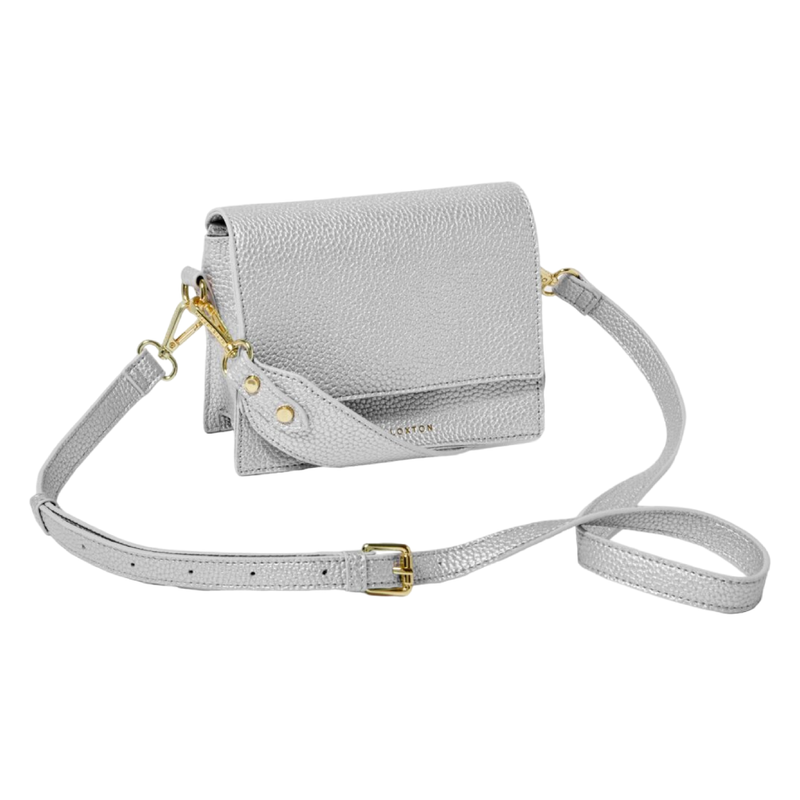 Orla Mini Crossbody Bag | Silver