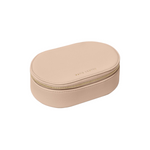 Oval Jewellery Box | Nude Pink