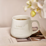 Porcelain 'Love' Mug