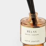 'Relax' Sentiment Reed Diffuser | English Pear & White Tea