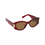 Rimini Sunglasses | Deep Red