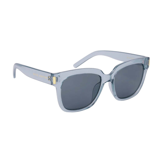 Roma Sunglasses | Transparent Blue