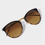 Santorini Round Sunglasses | Tortoiseshell