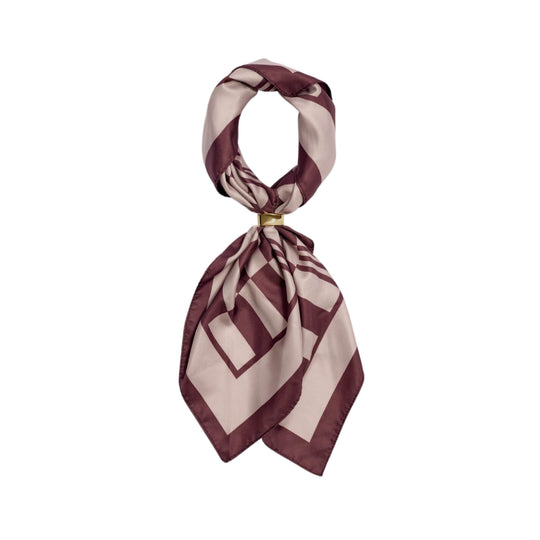 Satin Check Multiway Scarf | Pink