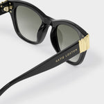 Seychelles Round Cat-Eye Sunglasses | Black