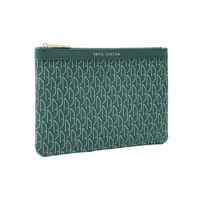 Signature Pouch | Emerald Green