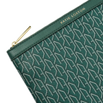 Signature Pouch | Emerald Green