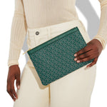 Signature Pouch | Emerald Green