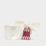 Speckled Sentiment Mug with Tag | Joyeux Noel