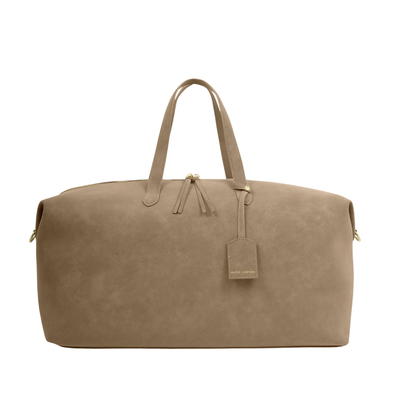 Soho Suedette Weekend Bag | Taupe