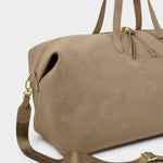Soho Suedette Weekend Bag | Taupe