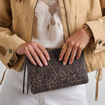 Tassel Charm Pouch | Leopard Print