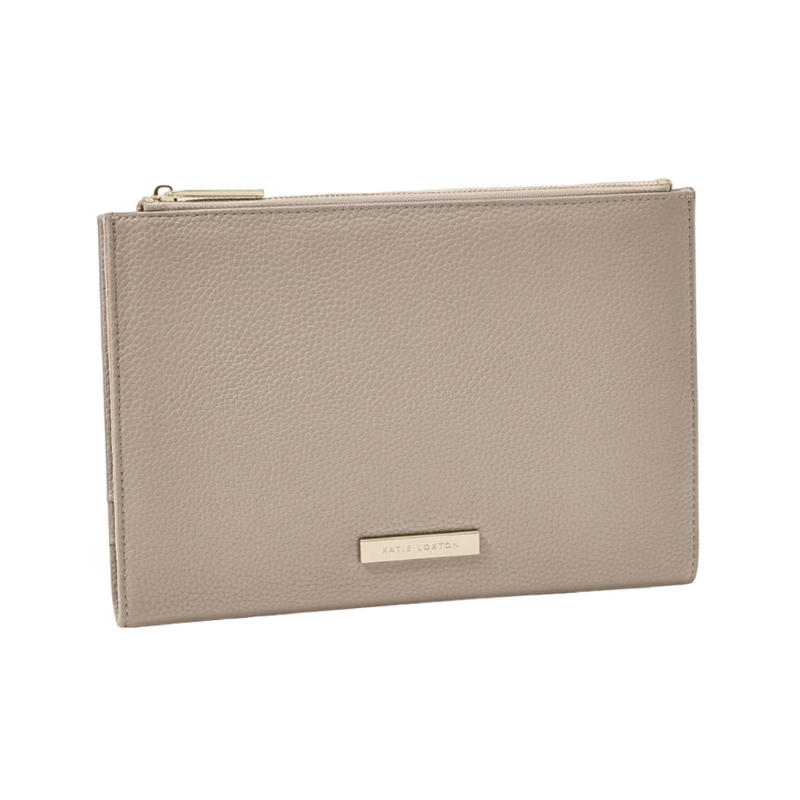 Travel Document Holder | Light Taupe