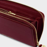 Vegan Leather Purse | Cherry | Large