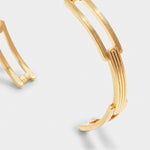 Waterproof Arabella Bangle | Gold Plated