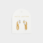 Waterproof Arabella Hoop Earrings | Gold Plated