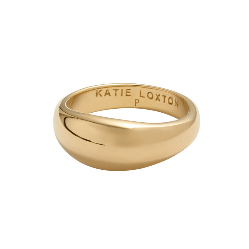 Waterproof Aura Dome Ring | Large | Gold Plated