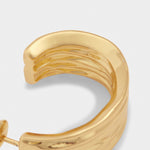 Waterproof Cleyo Hoop Earrings | Gold Plated