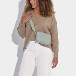 Zana Mini Crossbody Bag | Duck Egg Blue