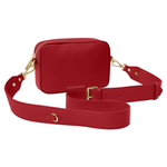 Zana Mini Crossbody Bag | Garnet Red