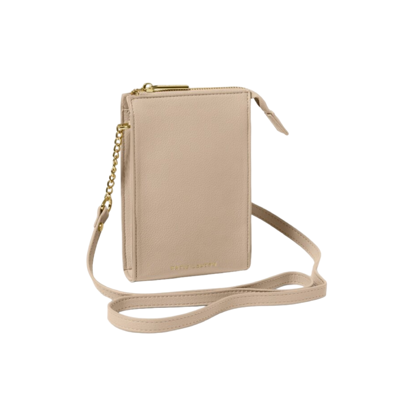 Zana Slim Crossbody Bag | Light Taupe