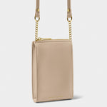 Zana Slim Crossbody Bag | Light Taupe