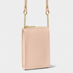 Zana Slim Crossbody Bag | Nude Pink