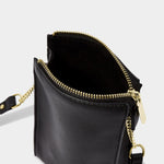 Zana Slim Crossbody | Black