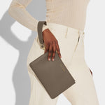 Zana Wristlet Pouch | Mink