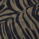 Zebra Print Scarf | Mink