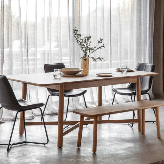 Kingham Oak Extending Dining Table | Natural