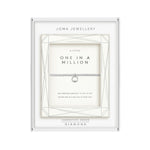 Laboratory Grown Diamond A Little 'One In A Million' Bracelet | Silver Plated