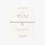 Laboratory Grown Diamond A Little 'One In A Million' Bracelet | Silver Plated