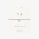 Laboratory Grown Diamond A Little 'With Love' Bracelet | Silver Plated