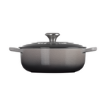 Cast Iron Sauteuse Pan | Flint | 24cm