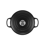 Cast Iron Sauteuse Pan | Satin Black | 24cm