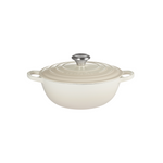 Signature Cast Iron Soup Pot | Meringue | 24cm