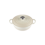 Signature Cast Iron Soup Pot | Meringue | 24cm