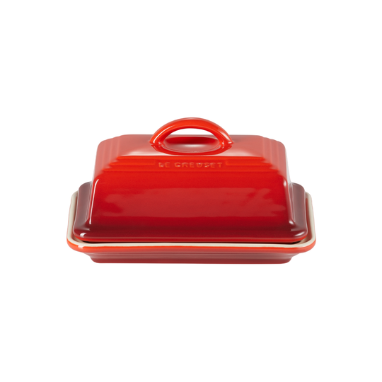Stoneware Butter Dish | Cerise