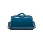 Stoneware Butter Dish | Deep Teal