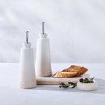 Stoneware Oil & Vinegar Set | Meringue