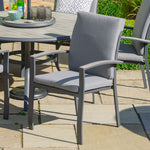 Turin Outdoor Cushioned Armchairs | Set of 2