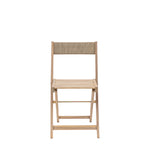 Outdoor Lindos Folding Chairs | Natural | Set of 2